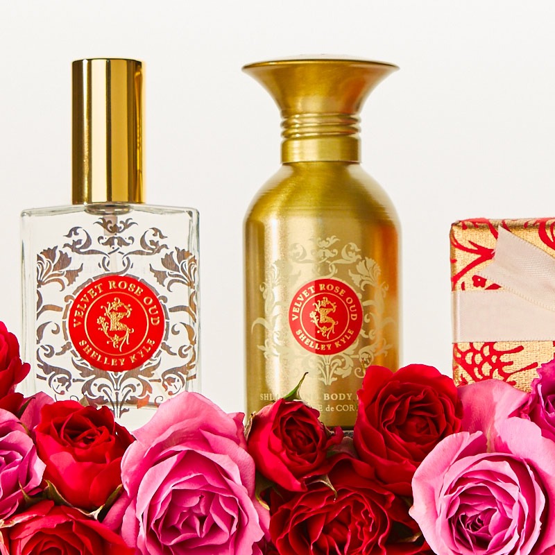 Velvet Rose Oud Fragrance Banner