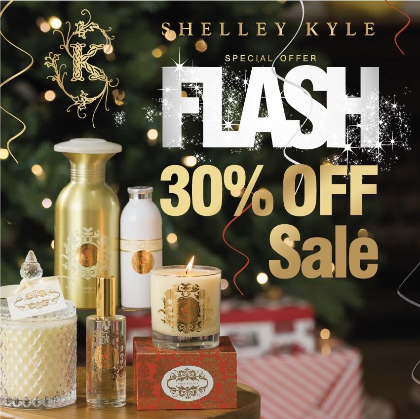 Flash Sale 30% Off Sitewide